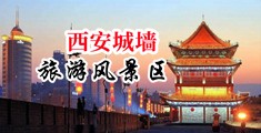 女肏屌视频中国陕西-西安城墙旅游风景区